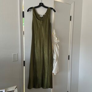 Vince Silk Slip Dress (Small)